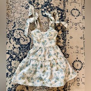 Altar’d State Sara Flora Mini Dress XXS
